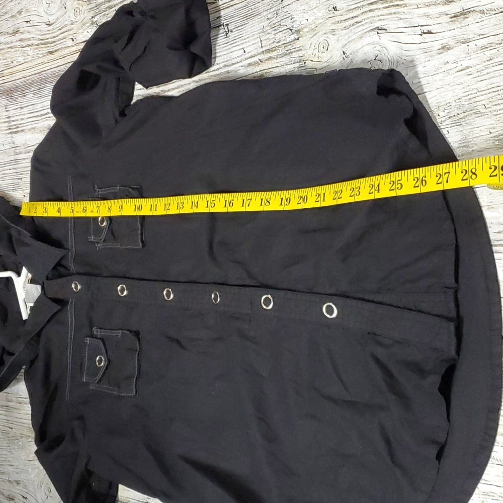 Murmur Hooded Snap Button Top - image 1